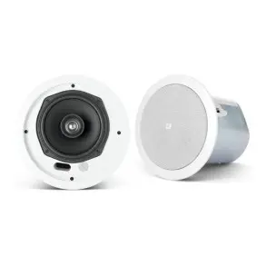 Kit X2 Parlantes Empotrar Techo Jbl Control 26c/t Blanco 60w