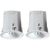 Kit X2 Parlantes Empotrar Techo Jbl Control 47hc Blanco 75w