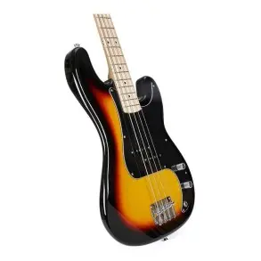 Bajo Eléctrico SX Precision 4 Cuerdas Sunburst 3 Tonos + Funda
