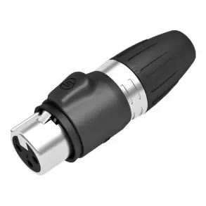 Ficha Conector Xlr Canon Hembra Microfono - Seetronic Scwf3