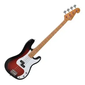 Bajo Eléctrico SX Precision Vintage Series 57 4 Cuerdas Sunburst 2 Tonos + Funda