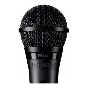 Microfono Shure Pga58 Para Voces Karaoke Coros Cardioide
