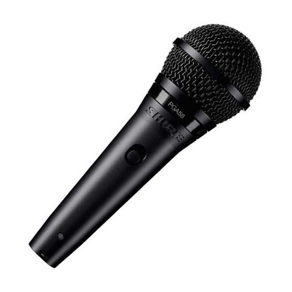 Microfono Shure Pga58 Para Voces Karaoke Coros Cardioide