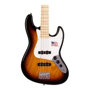 Bajo Eléctrico SX Ash Series Jazz Bass 4 Cuerdas Sunburst 3 Tonos