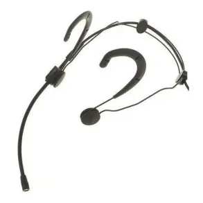 Microfono Vocal De Diadema Condenser Discreto Shure Beta53