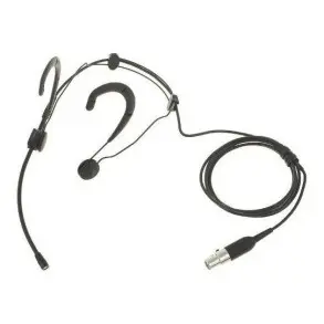 Microfono Vocal De Diadema Condenser Discreto Shure Beta53
