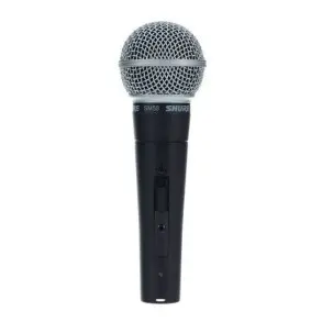 Microfono Dinamico Cardioide P/ Voces Con Switch Sm58 Shure