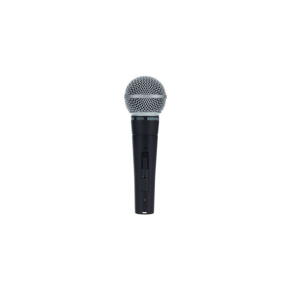 Microfono Dinamico Cardioide P/ Voces Con Switch Sm58 Shure