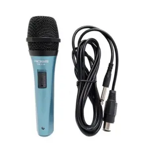 Micrófono Dinámico Ross Supercardiode | Cable Xlr-Plug | Adaptador Mini Plug