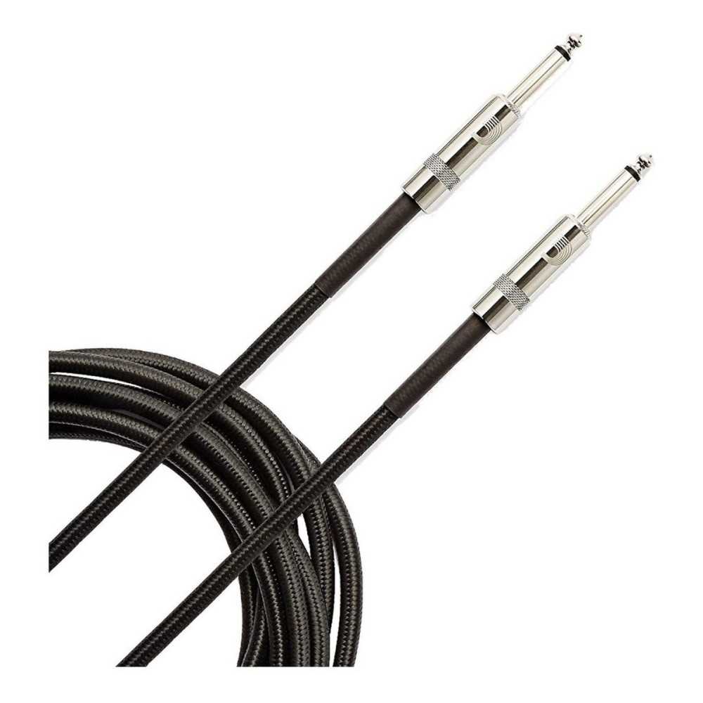 Cable Plug 3 Metros Tela Daddario Custom Series Braided PW-BG-10BK