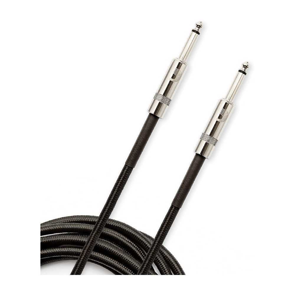 Cable Plug 3 Metros Tela Daddario Custom Series Braided PW-BG-10BK