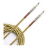 Cable Plug 3 Metros Tela Daddario Custom Series Braided PW-BG-10TW