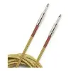 Cable Plug 3 Metros Tela Daddario Custom Series Braided PW-BG-10TW