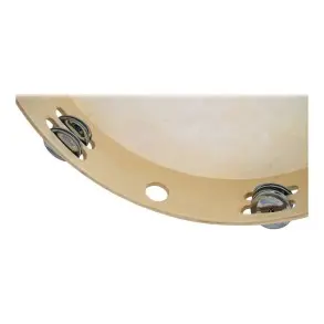 Pandero Jimbao Knight Jb912h 16 Sonajas Parche Sintetico