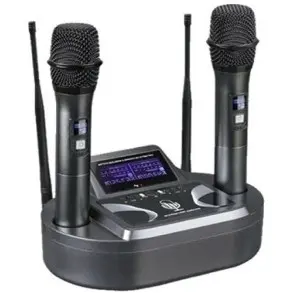 Sistema Inalámbrico Doble De Mano De Mesa Ross Fu-677