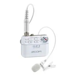 Grabador Campo Zoom F2BT con Microfono Corbatero Lmf-2