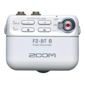 Grabador Campo Zoom F2BT con Microfono Corbatero Lmf-2