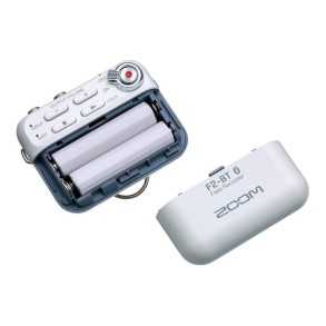 Grabador Campo Zoom F2-bt/b Mini Mic Corbatero Lmf-2 Blanco