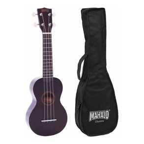 Ukelele Profesional Soprano Mahalo Mj1tbk Con Funda