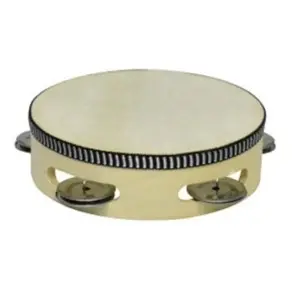 Pandereta Pandero 6 Knight 15 Cm Con Parche Y Sonaja