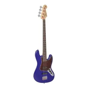 Bajo Eléctrico SX Jazz Bass 4 Cuerdas Azul Eléctrico + Funda