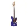 Bajo Eléctrico SX Jazz Bass 4 Cuerdas Azul Eléctrico + Funda