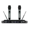 Sistema Inalámbrico Doble Microfono UHF Ross FU-630 Rackeable