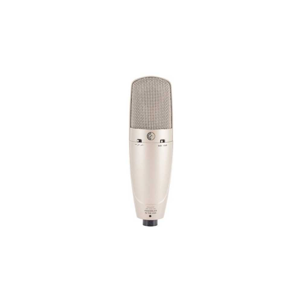 Microfono Condenser Diaframa Grande C/ Soprte Shure Skm32