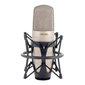Microfono Condenser Diaframa Grande C/ Soprte Shure Skm32