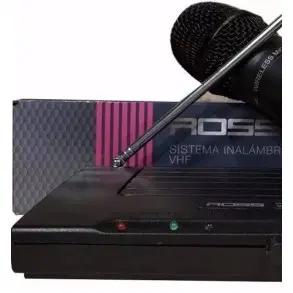 Micrófono Inalámbrico De Mano Ross Fv 302 VHF