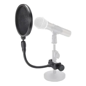 Filtro Anti Pop Para Micrófono Samson Ps05 Con Cuello Ganso