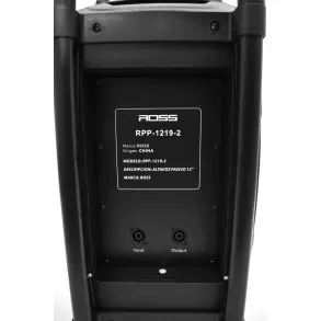 Bafle Pasivo 12" Pulgadas 200w Con Manija Y Ruedas