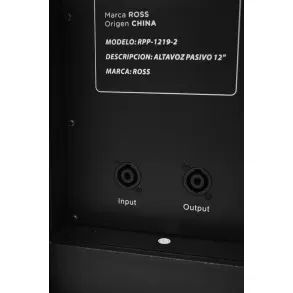 Bafle Pasivo 12" Pulgadas 200w Con Manija Y Ruedas
