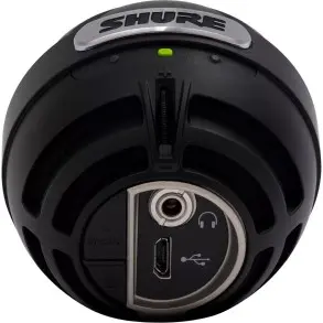Micrófono Condenser Cardioide Shure Mv5c-usb Negro Digital