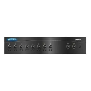 Potencia Crown G280mae17 160W - 70-100v -8 Entradas 2 Zonas
