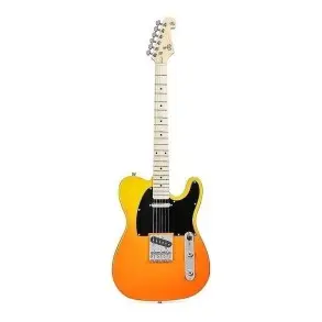 Guitarra Sx Tele Modern Series Burning Fire