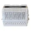 Acordeon A Botones Corelli 21 Teclas Rojo 8 Bajos Y Estuche NHC2108(P GC) WH