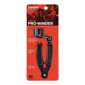 Manivela D'addario Dp0002 Ajusta Corta Cuerdas Guitarra