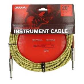 Cable Para Instrumentos Daddario Pw-bg-20tw 6 Mtrs