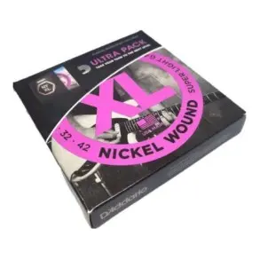 Ultrapack 2 Encordado Para Guitarra Daddario Exl120-nyxl0942