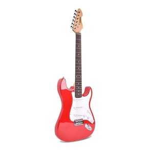 Guitarra Elec Kansas L-g1-st-red Kns Tipo Str Diap Rosewood