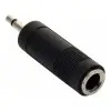 Adaptador Plug 6.5 Hembra A Miniplug 3.5 Macho Ross Fp-42