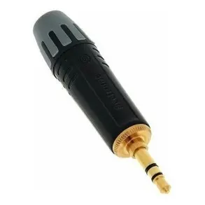 Ficha Seetronic Mtp3c Mini Plug Stereo 35 Metalico (negro)