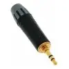 Ficha Seetronic Mtp3c Mini Plug Stereo 35 Metalico (negro)
