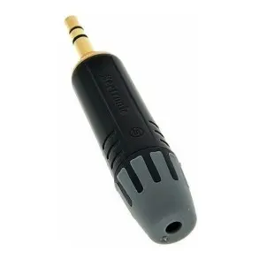 Ficha Seetronic Mtp3c Mini Plug Stereo 35 Metalico (negro)