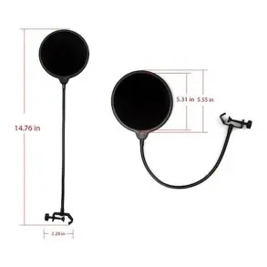 Antipop Maono Au Pf150 Filtro Cuello De Ganso Pop Filter