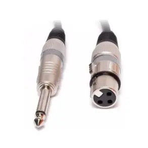 Ross Cable C-CP-6M para Micrófono XLR - Plug de 6 mts