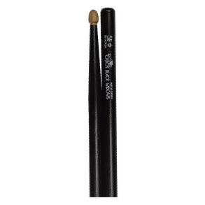 Baquetas Palillos Los Cabos 5a Punta Madera Black Negro