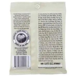 Encordado Para Guitarra Acustica Ernie Ball 010 Earthwood