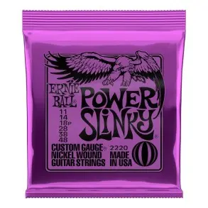 Encordado Ernie Ball 011 Guitara Electrica Power Slinky